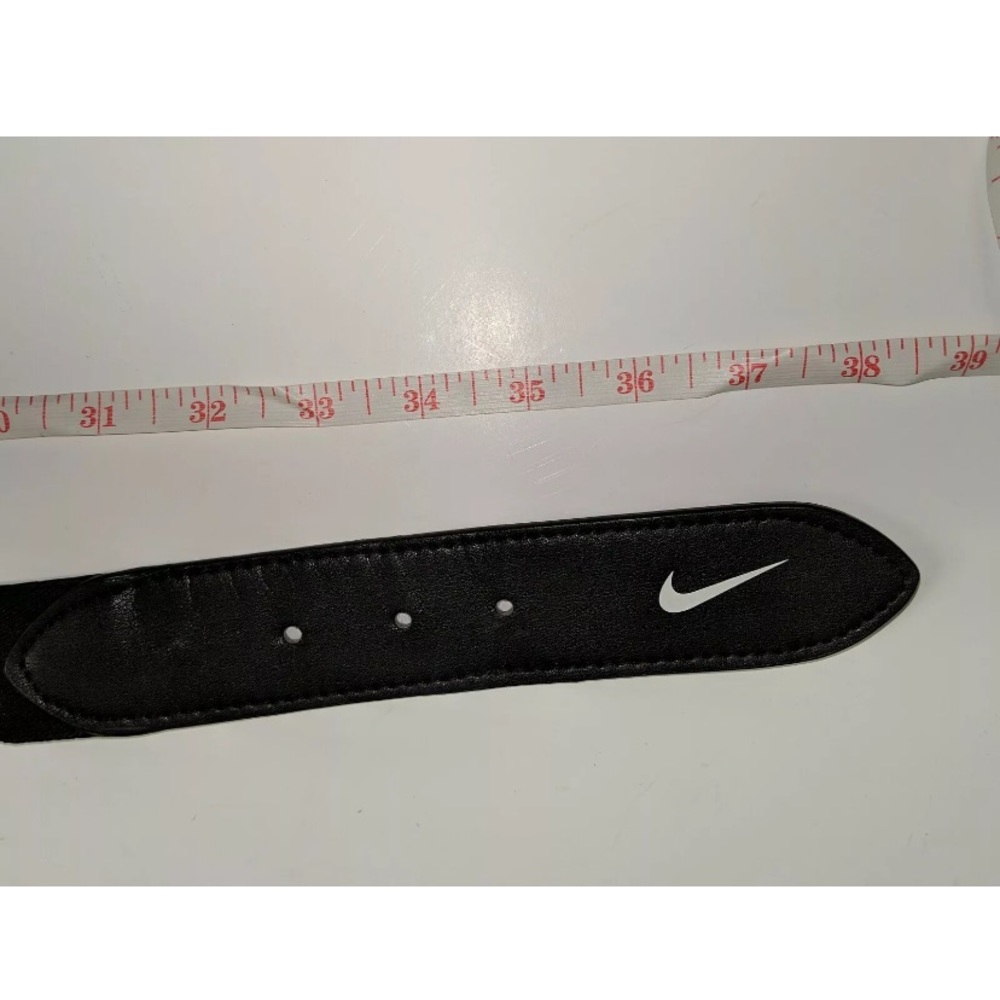 Nike mens sz:38 black athletic belt RN:129862.  A1